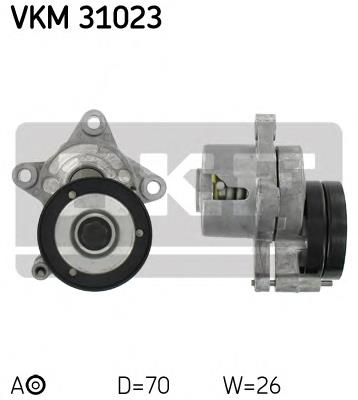 Натяжной ролик VKM31023 SKF