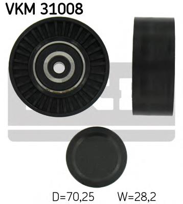 VKM 31008 SKF rolo parasita da correia de transmissão