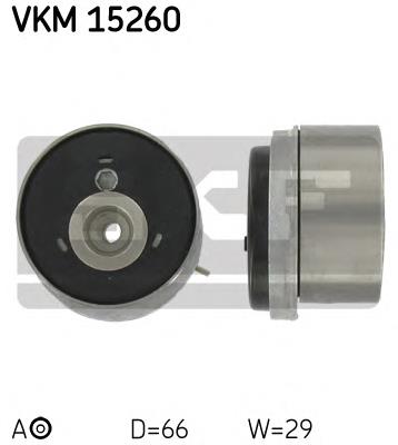 VKM15260 SKF rolo de reguladora de tensão da correia do mecanismo de distribuição de gás