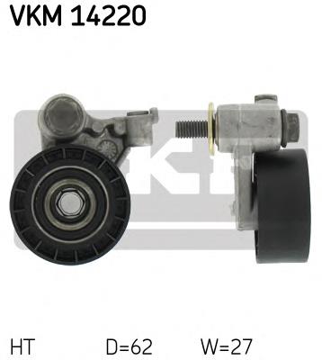 VKM 14220 SKF reguladora de tensão da correia do mecanismo de distribuição de gás