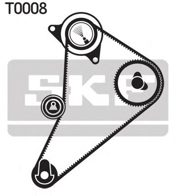 VKMA04300 SKF correia do mecanismo de distribuição de gás, kit