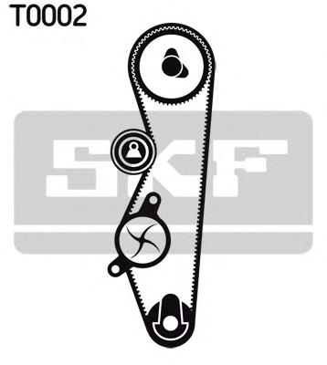 Correia do mecanismo de distribuição de gás, kit VKMA08201 SKF