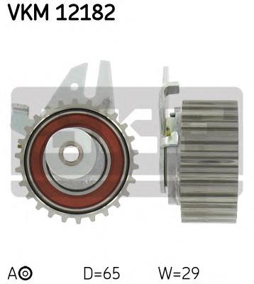 VKM12182 SKF rolo de reguladora de tensão da correia do mecanismo de distribuição de gás