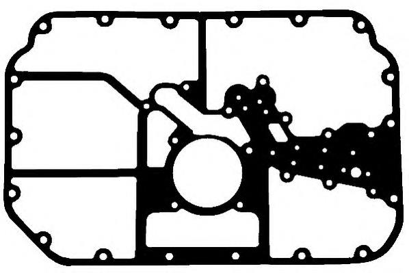 31-028636-00 Goetze прокладка поддона картера двигателя нижняя