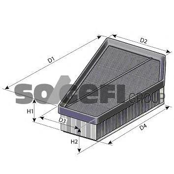 5123210005 Meyle filtro de ar