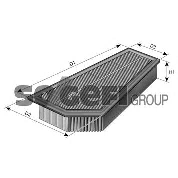 CA10878 Fram filtro de ar