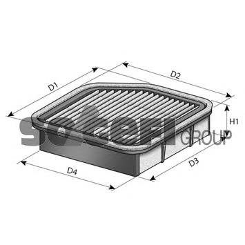 CA10347 Fram filtro de ar