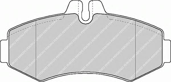 Передние тормозные колодки FSL1304 Ferodo