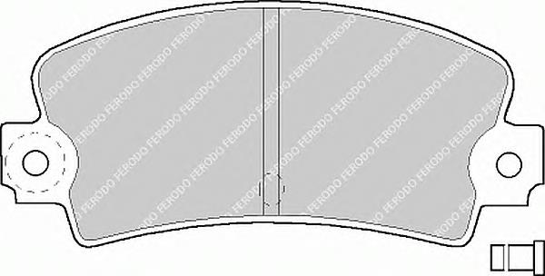Колодки дисковые  Ferodo FSL114 цена, от 13.96 USD