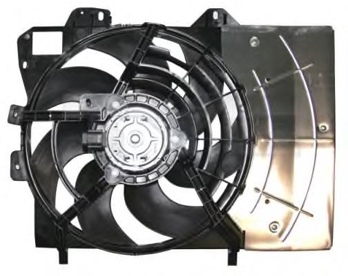 8050011 TYC ventilador elétrico de esfriamento montado (motor + roda de aletas)