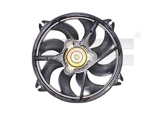 8051008 TYC ventilador elétrico de esfriamento montado (motor + roda de aletas)