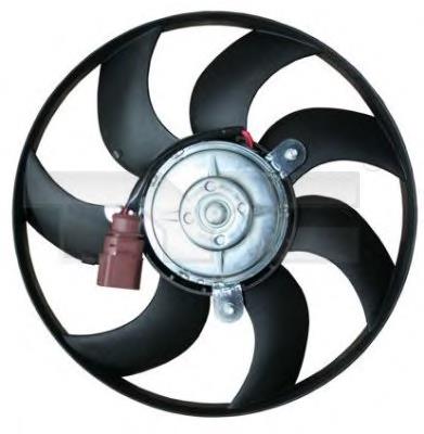 837-0030 TYC ventilador elétrico de esfriamento montado (motor + roda de aletas direito)