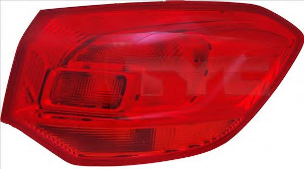 13336327 Opel lanterna traseira direita externa