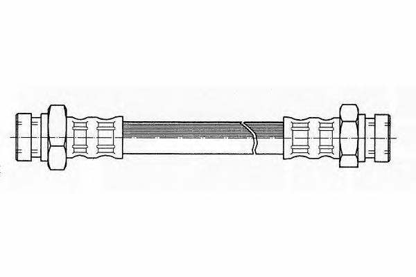 Задний тормозной шланг FHY2439 Ferodo