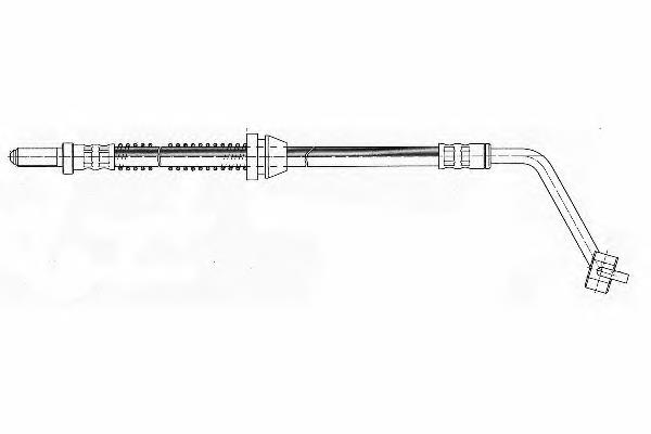 Шланг тормозной передний левый FHY2081 Ferodo