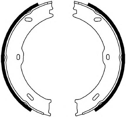 Колодки ручника FSB4001 Ferodo