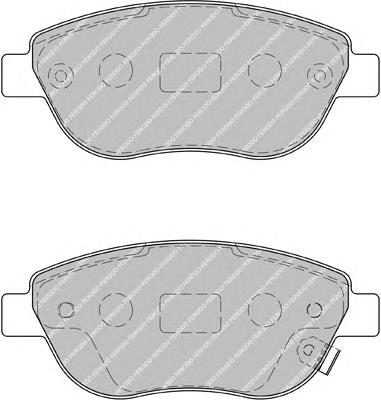 Передние тормозные колодки FDB1919 Ferodo