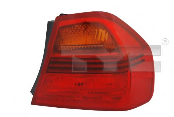 Lanterna traseira esquerda externa para BMW 3 (E90)