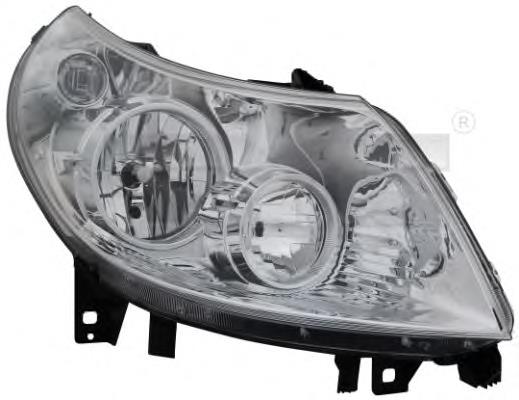 Luz direita para Peugeot Boxer (250)