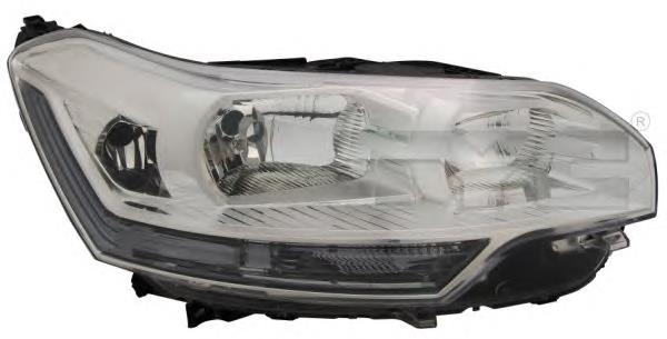 Luz direita para Citroen C5 (RD/X7)