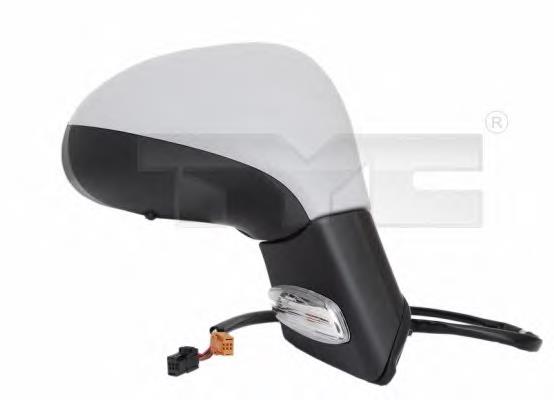 Espelho de retrovisão esquerdo Peugeot 207 WA, WC