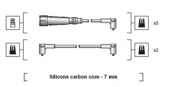 Высоковольтные провода 941318111047 Magneti Marelli