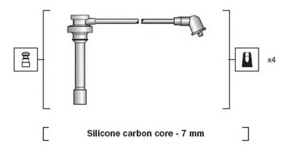 Высоковольтные провода 941318111089 Magneti Marelli