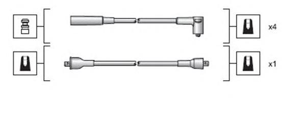 941318111023 Magneti Marelli fios de alta voltagem, kit