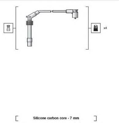 Провода зажигания Magneti Marelli 941318111159 цена, от 23.63 USD