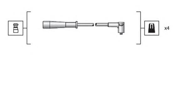 Провода зажигания Magneti Marelli 941318111130 цена, от 11.38 USD