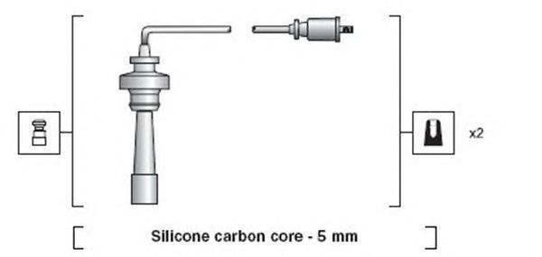 941318111192 Magneti Marelli Провода высоковольтные