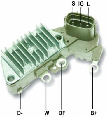 Relê-regulador do gerador (relê de carregamento) Stellox 0671651SX