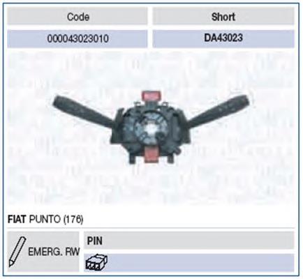 Comutador instalado na coluna da direção, montado Wilmink Group WG1820174