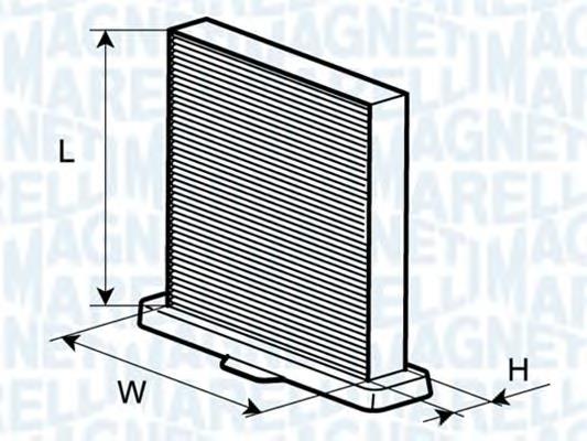 350203062390 Magneti Marelli filtro de salão