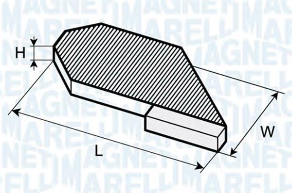 350203062680 Magneti Marelli filtro de salão