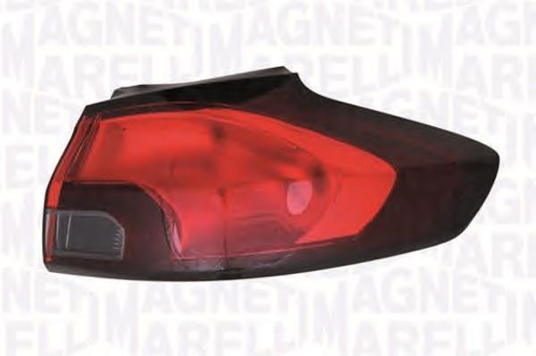 Lanterna traseira direita externa para Opel Zafira (P12)