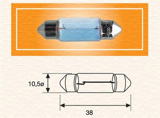 009418100000 Magneti Marelli lâmpada de quebra-luz de iluminação de salão/de cabina