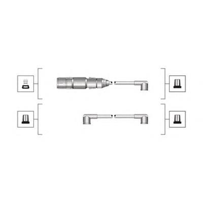 941319170071 Magneti Marelli fios de alta voltagem, kit