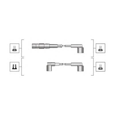 941319170048 Magneti Marelli Провода высоковольтные