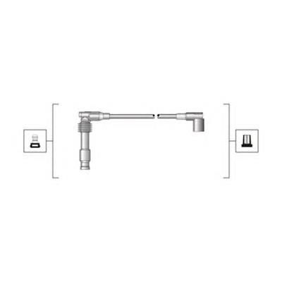 941319170014 Magneti Marelli fios de alta voltagem, kit