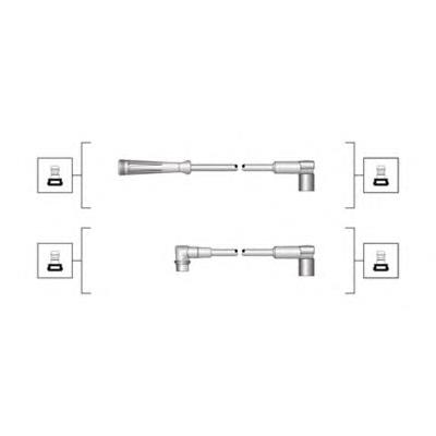941319170024 Magneti Marelli Провода высоковольтные