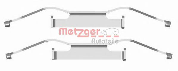 109-1680 Metzger fechadura de mola de suporte