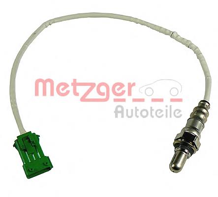 0893005 Metzger sonda lambda, sensor esquerdo de oxigênio até o catalisador