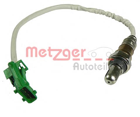 0893004 Metzger sonda lambda, sensor direito de oxigênio até o catalisador