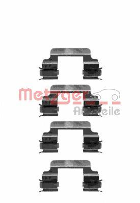 Комплект пружинок крепления дисковых колодок задних METZGER 1091231