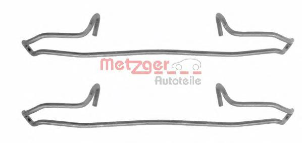 109-1159 Metzger комплект пружинок крепления дисковых колодок передних