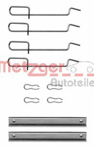 109-1151 Metzger ремкомплект тормозных колодок