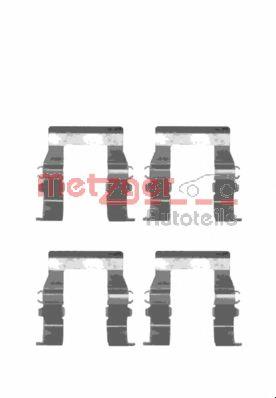 109-1194 Metzger комплект пружинок крепления дисковых колодок передних