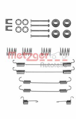 105 0747 Metzger kit de montagem das sapatas traseiras de tambor