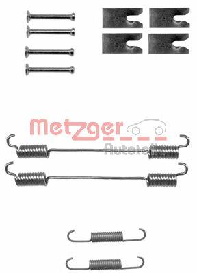 105-0862 Metzger kit de montagem das sapatas traseiras de tambor